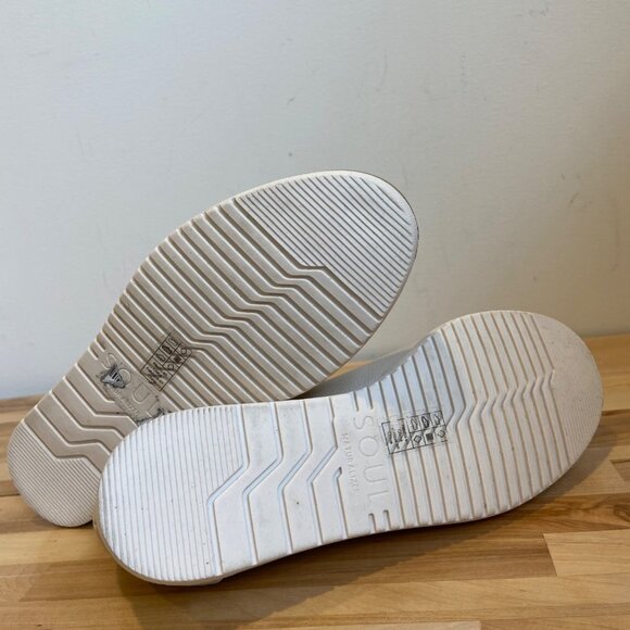 Womens Soul Naturalizer Slip-On Flats ecru Beige Comfort Shoes Size 5 vegan leat - Picture 10 of 16